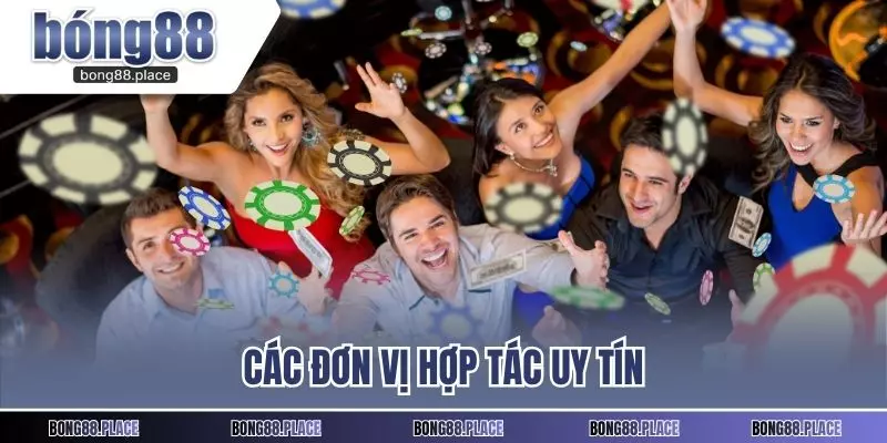 Các đơn vị hợp tác uy tín