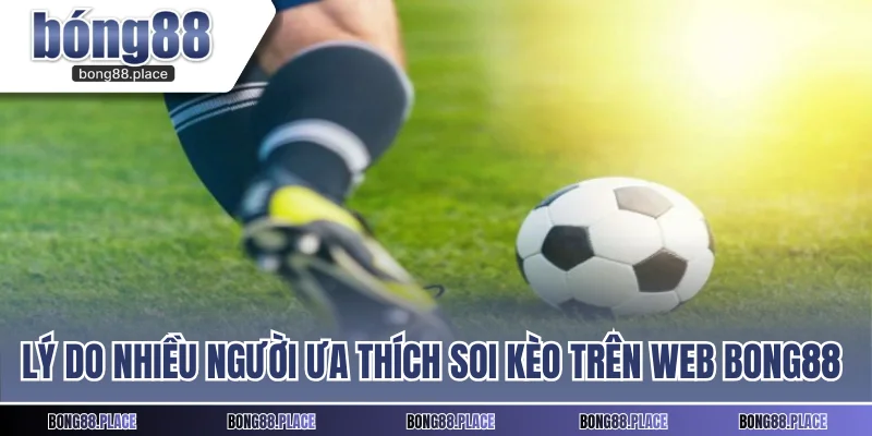 Lý do nhiều người ưa thích soi kèo trên web Bong88
