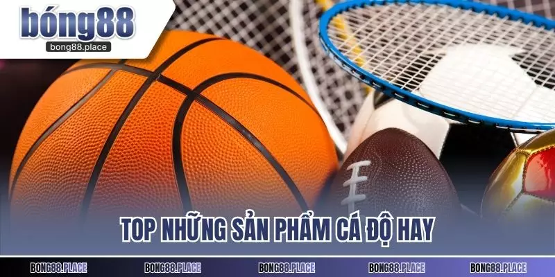 Top những sản phẩm cá độ hay
